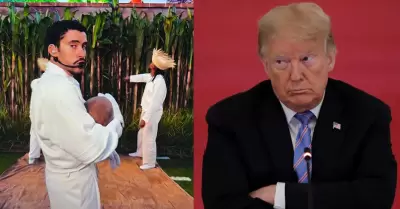 Bad Bunny y Donald Trump
