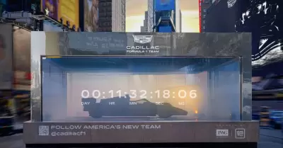 Cadillac presenta en NY el monoplaza que conducir� "Checo" P�rez