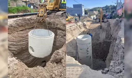 Rehabilita CESPT alcantarillado sanitario en colonias de Tijuana