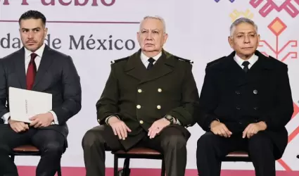 Integrantes del Gabinete de Seguridad