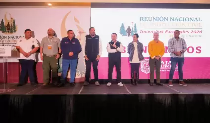 Reuni�n nacional de Protecci�n Civil por la temporada de incendios forestales 20