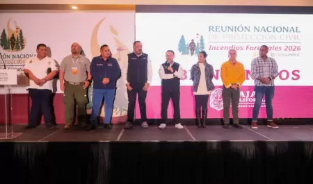 Reuni�n nacional de Protecci�n Civil por la temporada de incendios forestales 20