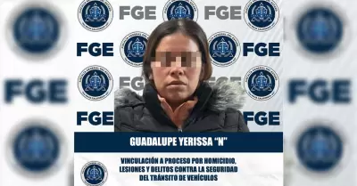 Acusada de homicidio, lesiones y delitos contra la seguridad del tr�nsito