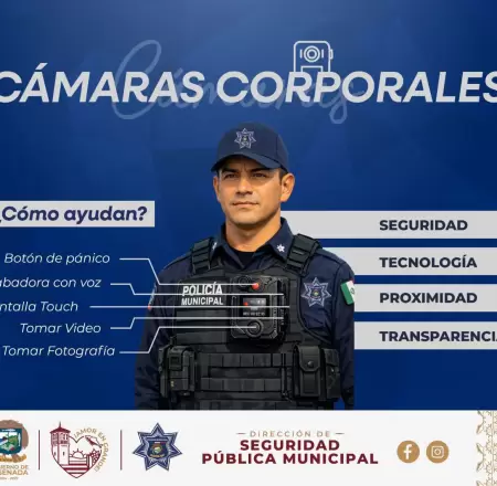 Uso de c�maras corporales en la Polic�a Municipal