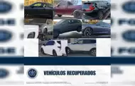 FGE recupera 13 veh�culos con reporte de robo en Tijuana
