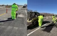 Arranca programa de conservaci�n de carreteras federales en Baja California