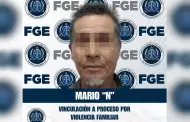 Vinculado a proceso con prisi�n preventiva por violencia familiar