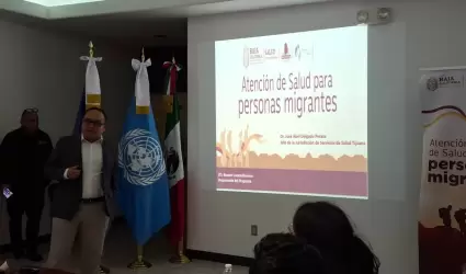 Muestran resultados en salud migrante a c�nsules extranjeros y organizaciones ci