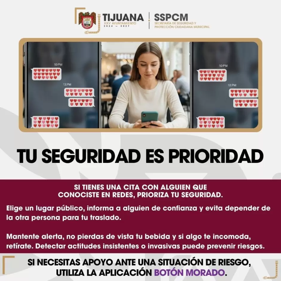 Recomendaciones para mantener citas seguras