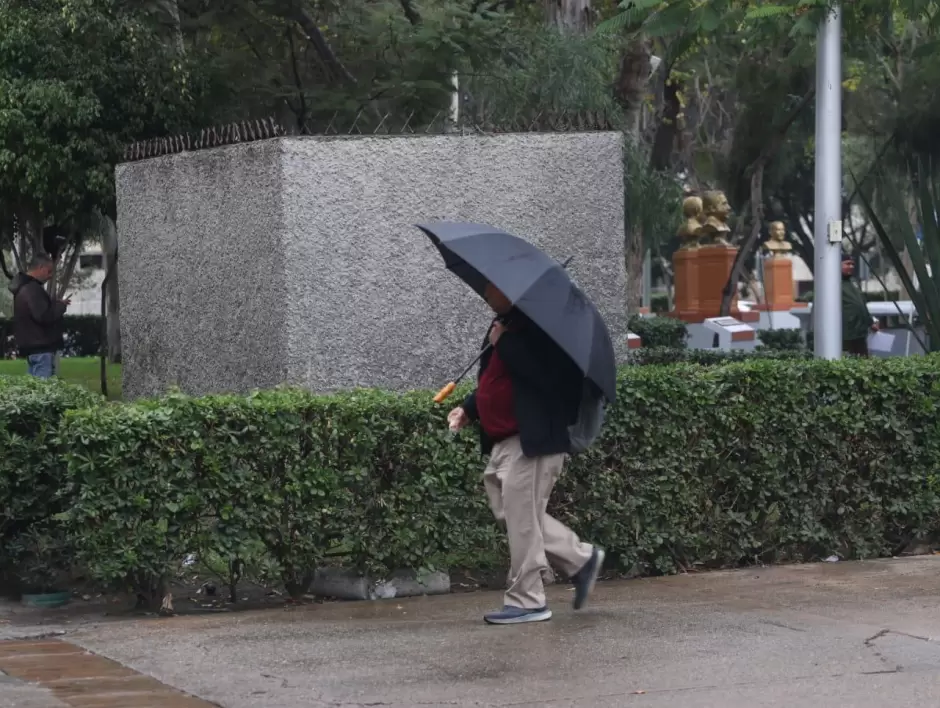 Pron�stico de lluvias a partir del lunes