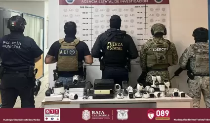 Retiro de c�maras irregulares en Tecate