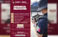 Asegura Polic�a Municipal a m�s de 200 personas en diversas acciones de prevenci�n y respuesta inmediata*