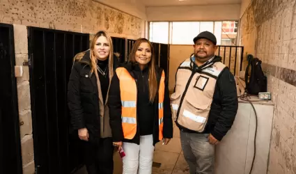 M�dulo de sanitarios en secundaria No. 9 Mariano S�nchez