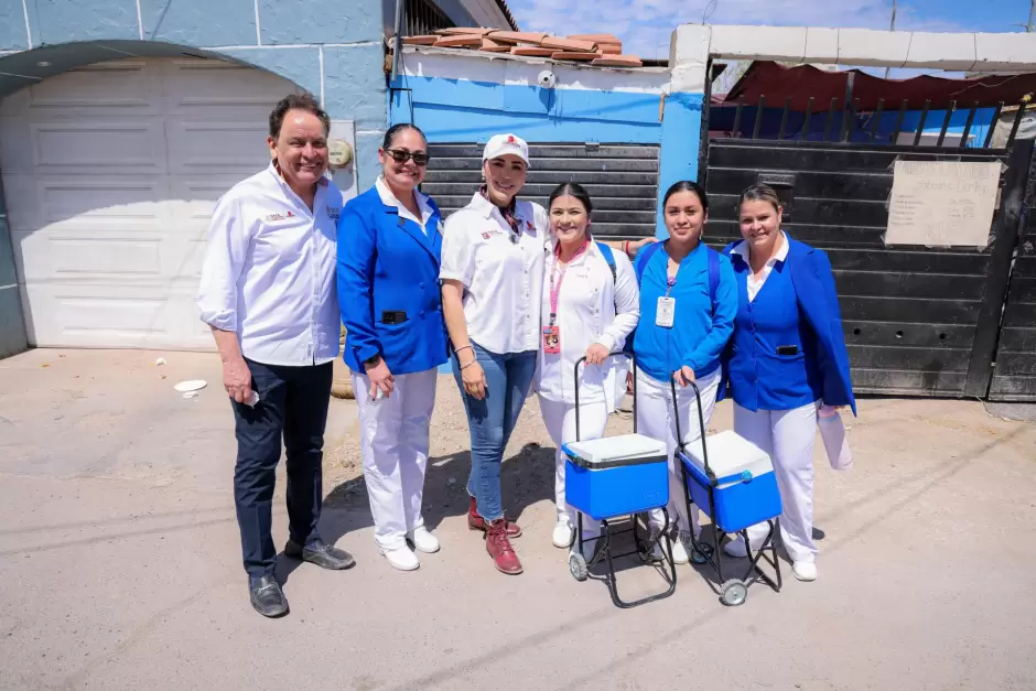 Protecci�n de la salud con vacunaci�n contra el sarampi�n