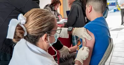 Jornada de vacunaci�n contra el sarampi�n en escuelas municipales