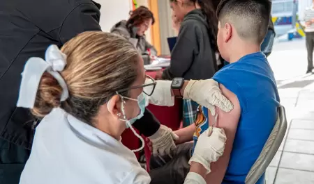 Jornada de vacunaci�n contra el sarampi�n en escuelas municipales