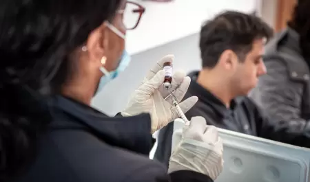 Jornada de vacunaci�n contra el sarampi�n