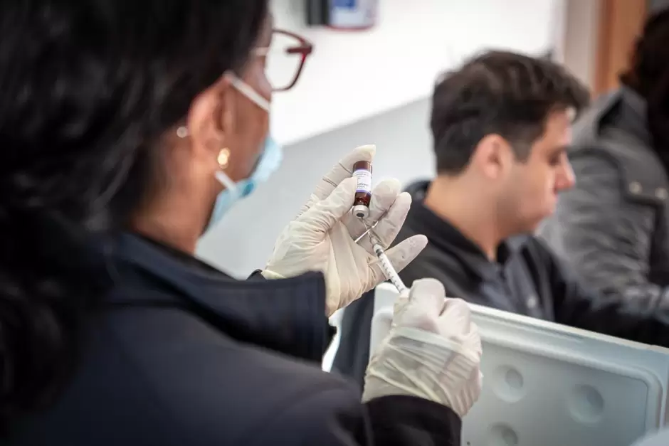 Jornada de vacunaci�n contra el sarampi�n en escuelas municipales