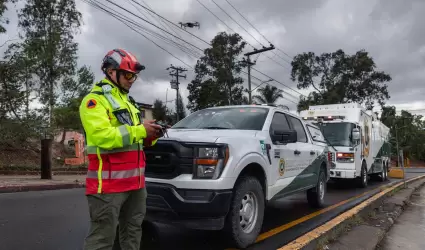 Incidencias por lluvias