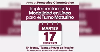 Suspensi�n de clases presenciales