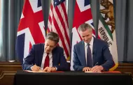 Gavin Newsom impulsa alianza clim�tica con el Reino Unido y anuncia inversi�n de casi mil MMD en tecnolog�a limpia