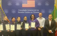 Imparte Escuadr�n Violeta pl�tica informativa a integrantes del Consulado de Estados Unidos en Tijuana