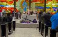 Fieles se congregaron en ceremonia de Mi�rcoles de Ceniza