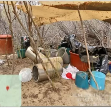 Marina inhabilita laboratorio clandestino en Baja California