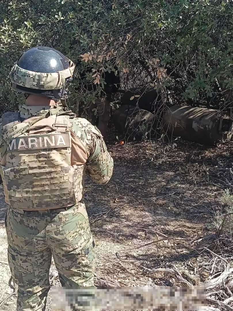 Marina inhabilita laboratorio clandestino en Baja California