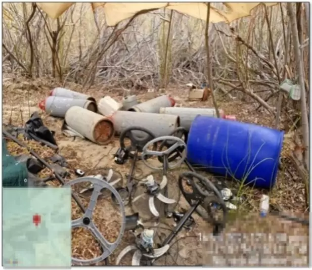 Marina inhabilita laboratorio clandestino en Baja California