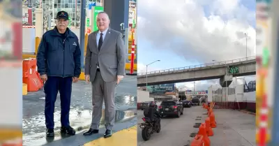 Coordinaci�n entre Estado y Federaci�n agiliza cruce fronterizo en El Chaparral