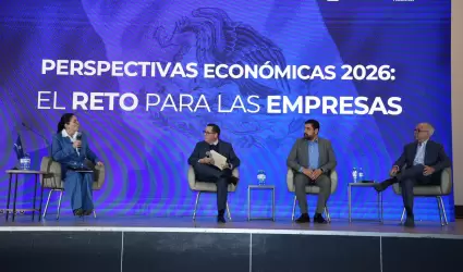 Panel "Perspectivas econ�micas 2026: el reto para las empresas"