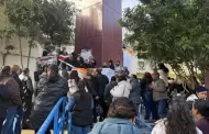 Trabajadores de la educaci�n se manifestaron por adeudos y vacantes
