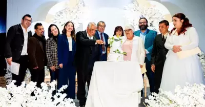 Ceremonia de matrimonios colectivos