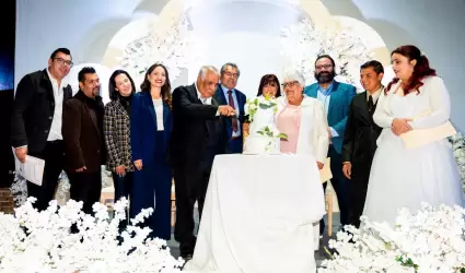 Ceremonia de matrimonios colectivos