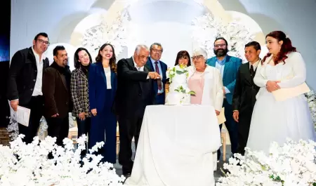 Ceremonia de matrimonios colectivos