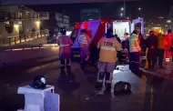 Motociclista resulta grave tras ser arrollado en el crucero 5 y 10 en Tijuana