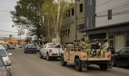 Acciones coordinadas de seguridad con autoridades Federales y Estatales