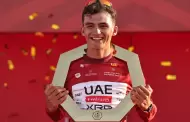 VIDEO �Hace historia! Isaac Del Toro gana el Tour de los Emiratos �rabes Unidos