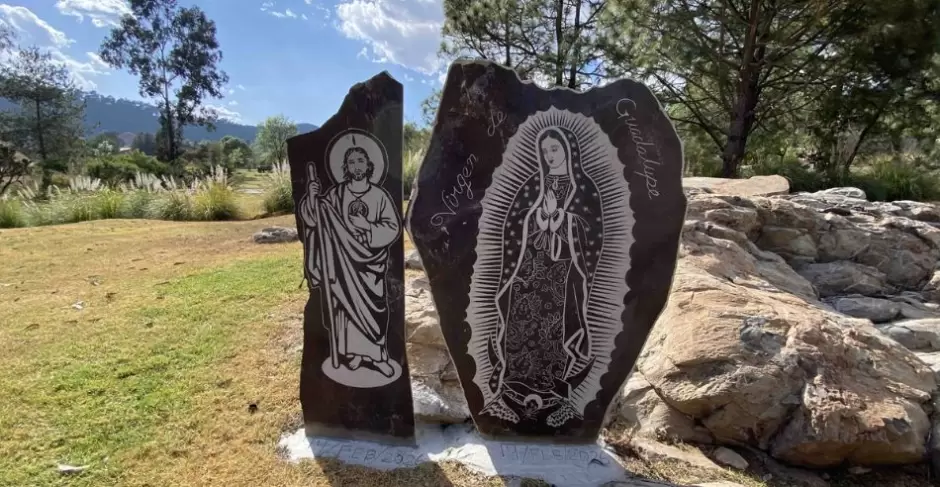 Aspectos de Tapalpa Country Club, lugar donde viv�a presuntamente "El Mencho". La casa se ubicaba en el n�mero 39 en este club privado de residencias.