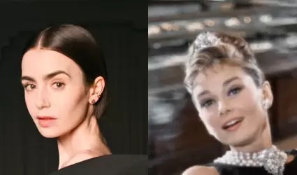 Lily Collins, Audrey Hepburn