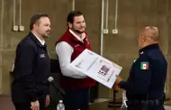 Entrega Ismael Burgue�o Ruiz bono anual a mil 823 polic�as municipales activos