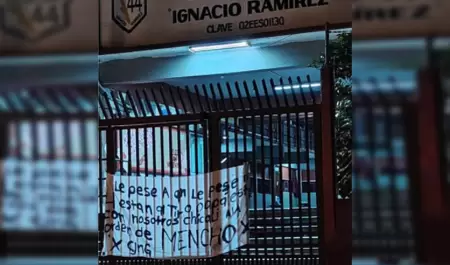 Narcomantas atribuidas a menores de entre 13 y 14 a�os