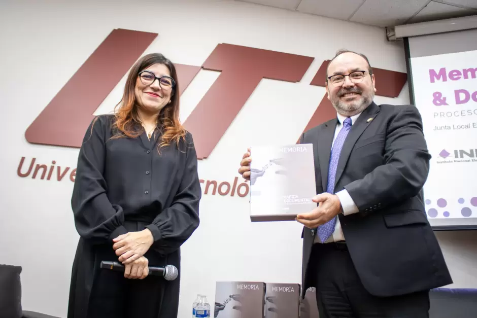 INE BC presenta en UTT Memoria Gráfica y Documental del Proceso Electoral Concurrente 2023-2024