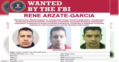 Ren� Arzate Garc�a, alias "La Rana", es acusado en EU de narcoterrorismo
