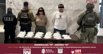 Detenidos con m�s de 9 kilos de droga