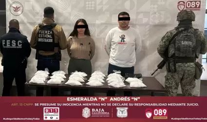 Detenidos con m�s de 9 kilos de droga