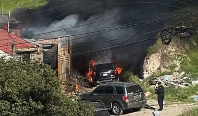 Explosi�n e incendio en vivienda de Villas de Baja California deja siete lesiona