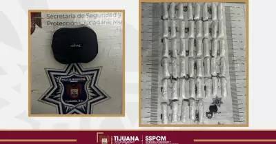 Hallan m�s de 20 kilos de presunta droga en la colonia Los Sausillos