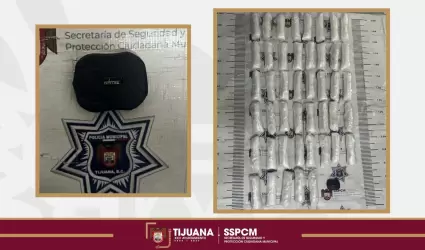 Hallan m�s de 20 kilos de presunta droga en la colonia Los Sausillos